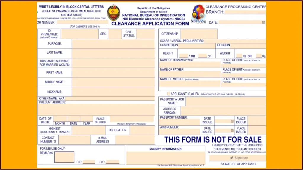 NBI Clearance Renewal