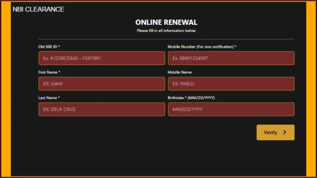 Select Renewal Type and Schedule