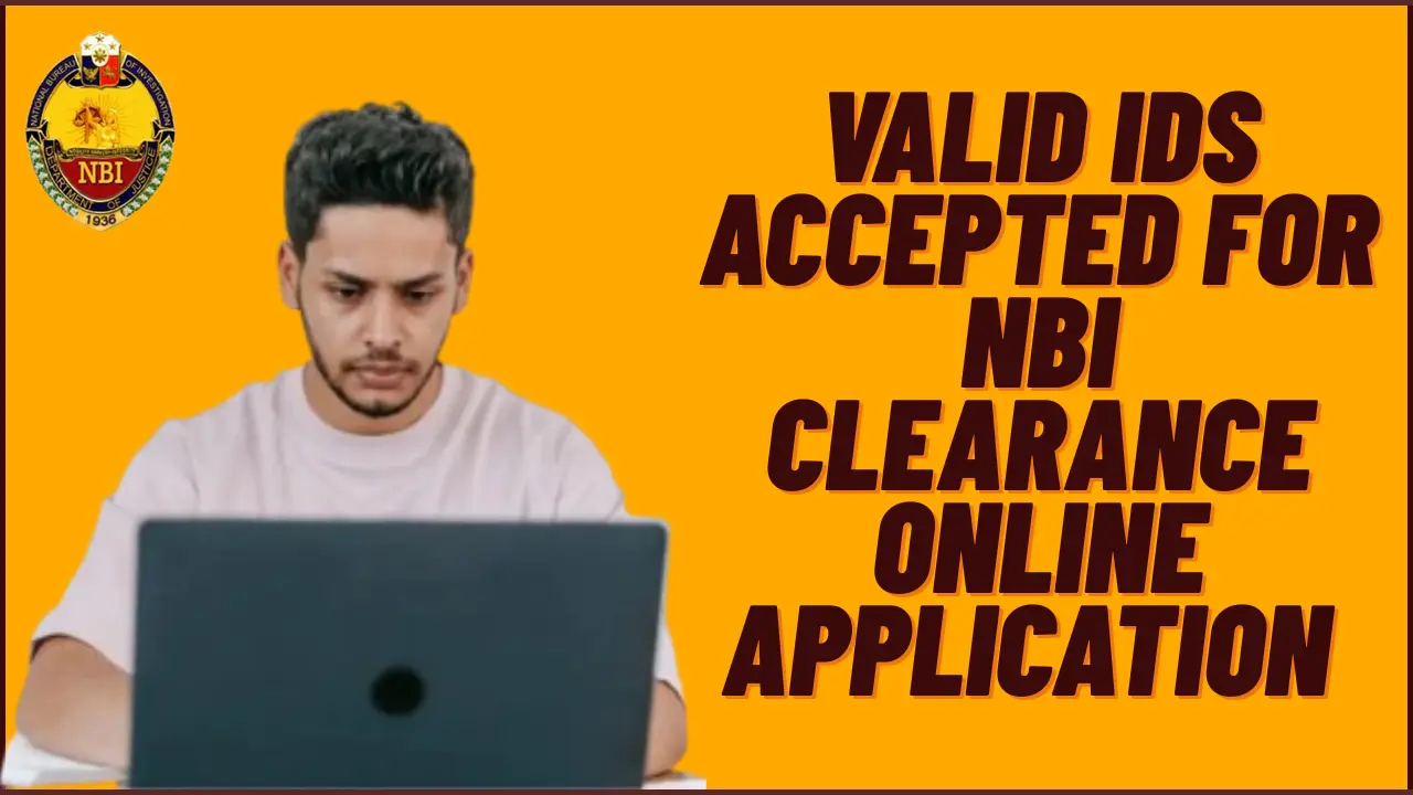 Valid IDs Accepted for NBI Clearance