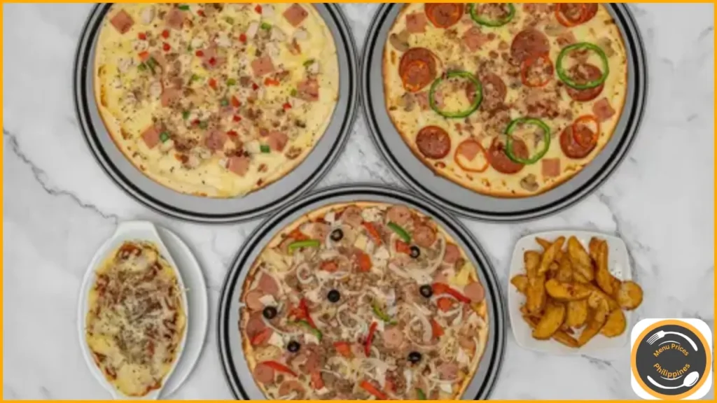 Bianos Pizza Menu in Philippines