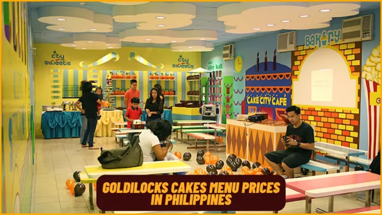 Goldilocks Cakes Menu Prices in Philippines