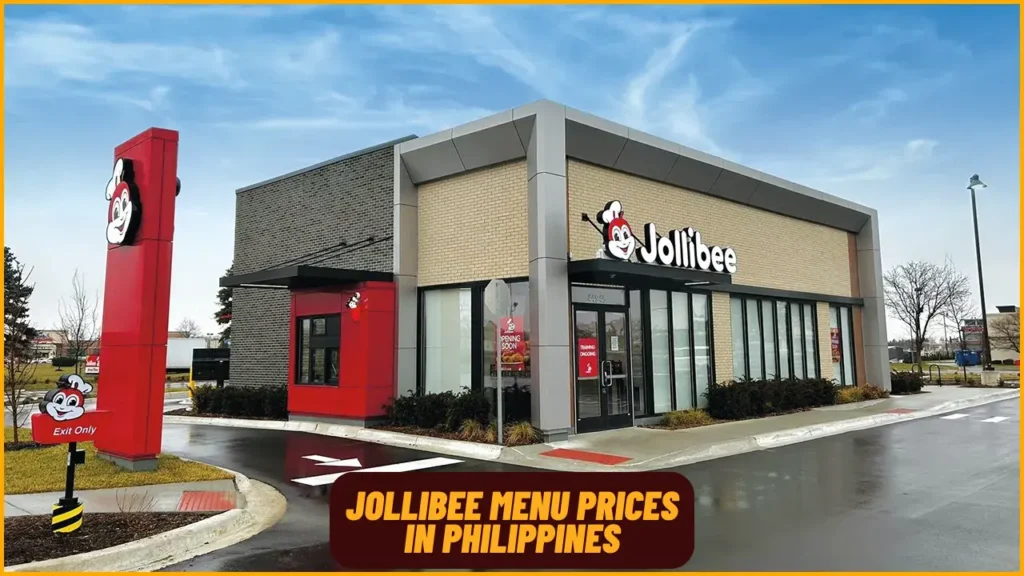 Jollibee Menu Prices in Philippines