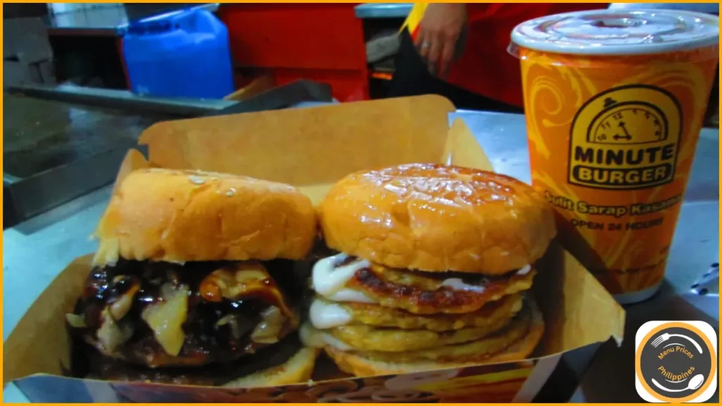 Minute Burger Menu Prices
