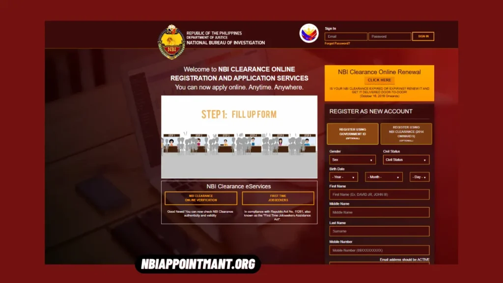 How to Apply For NBI Online Appointment