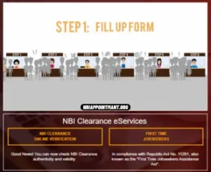 NBI Online Fill Up Form