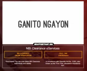 NBI Online Ganito Ngayon